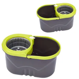 Serpillère Magique Rotative Écologique en Plastique pour Nettoyage Humide et Sec, avec Seau Essoreur Intégré – Idéale pour la Maison - Product Image 5