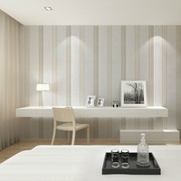 Papier peint auto-adhésif moderne et minimaliste en PVC texturé lin, imperméable, ignifuge et résistant aux flammes pour dortoirs et espaces de divertissement