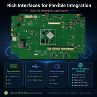 Pantalla Inteligente Proculus de Alto Rendimiento con Sistema Android 12/13, RK3568, Pantalla Táctil de 15 Pulgadas, Controlador para Máquinas Expendedoras, Pantalla TFT LCD