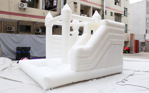 Château gonflable blanc WINSUN 2024 pour mariage, château gonflable pour fête, château gonflable pour événements en plein air - Product Image 3