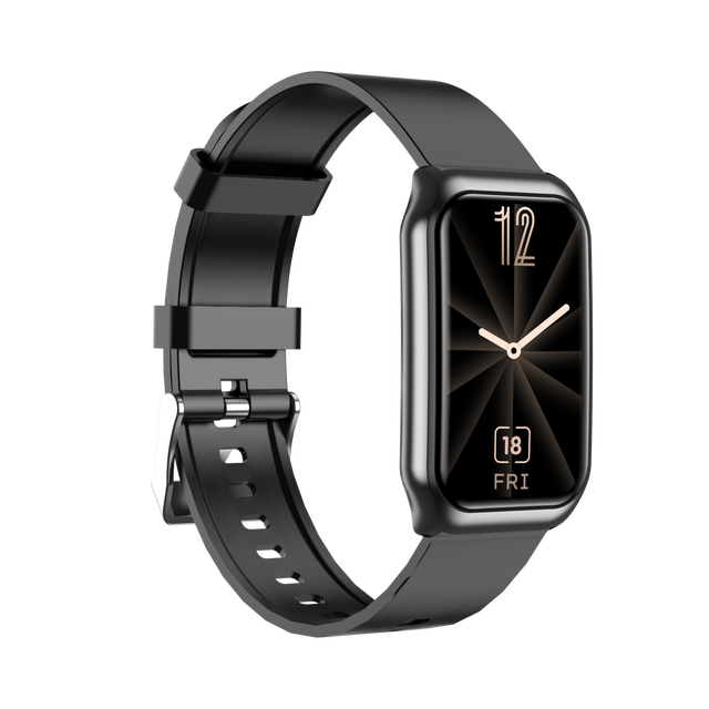 H1 Smart Bracelet TFT Android Compatible Sports Watch for Outdoor Weather Monitoring-Sleep Heart Rate Blood Pressure Silicon