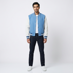 Veste d'hiver pour homme, idéale pour les tenues d'extérieur, conçue pour la chaleur, avec un devant boutonné classique et une structure soignée. - Product Image 1