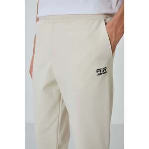 Conjunto Deportivo Air Jones para Hombre, Corte Estándar, Color Beige, Mezcla de Poliéster, Viscosa y Elastano, Dos Piezas, Modelo 85209 - Product Image 4