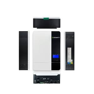 Growatt <span class=keywords><strong>SPF5000</strong></span> <span class=keywords><strong>Es</strong></span> 3kw/5kw/8kw/10kw Onduleur PV hybride simple CA hors réseau avec contrôleur Char MPPT Puissance nominale de 100kw - Product Image 3