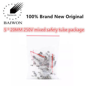 Paquet de tubes de fusibles mélangés 6*30MM 250V, paquet d'éléments de fusibles, 10 modèles (5 pièces chacun) - Product Image 4