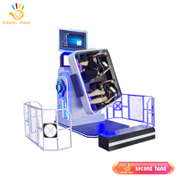 Segunda mano VR Gaming Park Equipment 9D VR Cinema Machine Juego de realidad virtual 360 Simulador de vuelo