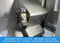 Tour CNC SMTCL HTC16H, traitement de haute précision de pièces de petite taille, tour CNC horizontal