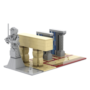 MOC2092 Space Wars <span class=keywords><strong>Film</strong></span> Temple Purge Modèle Assembler DIY Briques Éducatifs Bloc de Construction Jouets pour Enfants 547Pcs - Product Image 5