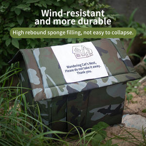 Faltbares streunendes Tierhaus zelt Pet Dog House Indoor Winter Warmes Katzen bett Nest Kätzchen Teddy Bequemes Zelt für kleine Hunde katze - Product Image 2