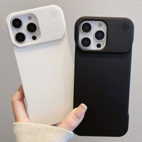 Coque de téléphone PC sans bordure FULEMI de luxe et tendance, avec aromathérapie, coque rigide magnétique antichoc et support pour iPhone – Vente en gros directe usine