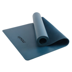 Tapetes de Yoga Ecológicos de Color Azul Personalizado, Tapete de Fitness, Tapete de Yoga, Yogamat de 5 mm, Tapete de Yoga de Caucho Natural de Poliuretano Duradero con Impresión Personalizada - Product Image 2