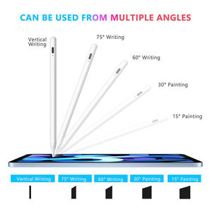 ปากกาอัจฉริยะหน้าจอสัมผัสอเนกประสงค์ปากกาแม่เหล็กสำหรับ iPad Pro M5<span class=keywords><strong>ฟรี</strong></span>โลโก้เลเซอร์ - Product Image 3