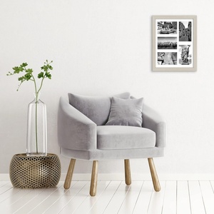 Marco para Fotos de 28 x 36 cm con Soporte para Cinco Fotos de 15 x 10 cm, Marco para Varias Fotos Familiares, Decoración para el Hogar - Product Image 6