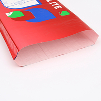 Sac tissé en PP recyclable, impression flexo offset, conception personnalisée, emballage pour engrais organique, aliments pour animaux, emballage de ciment