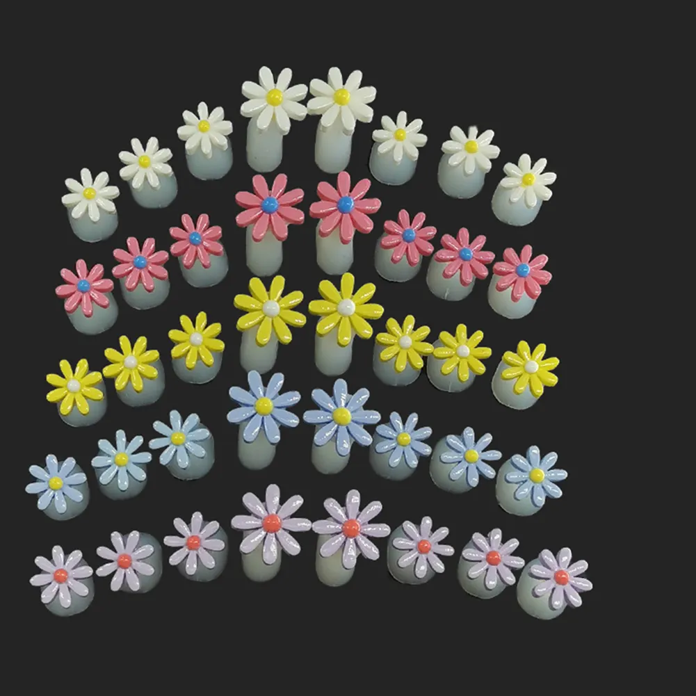 Younongles — séparateur d'orteils de fleurs, en Silicone lavable et réutilisable, dessin animé, pour Salon à domicile, 8 pièces