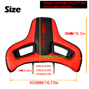 Reposacabezas Desmontable de PVC para <span class=keywords><strong>Asiento</strong></span> de Auto Deportivo, Estilo Clásico Modificado - Product Image 2