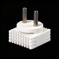 Tête de lampe en céramique d'alumine, support de lampe résistant aux hautes températures, connecteur de borne, équipement d'éclairage pour ampoule infrarouge