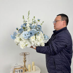 Bola de Flores Artificiales de Seda Realista de Estilo Nuevo para Bodas y Celebraciones - Product Image 3