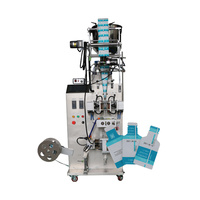 Machine d'emballage automatique de sachets liquides de forme irrégulière pour jus, sauce, shampoing, lait, capacité de remplissage et de scellage de 1 à 30 ml, certifiée CE