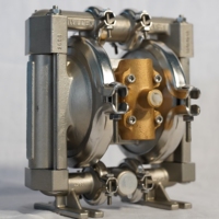 Bomba de Diafragma Neumática Original Wilden TZ1 de Metal de 13 mm y 60 LPM para Transferencia de Productos Químicos