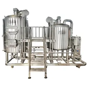 500L Beer Brewhouse System German Style Beer Brewing Equipment