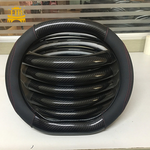 Coprivolante speciale modello di <span class=keywords><strong>auto</strong></span> a forma di D coprivolante in fibra di carbonio in pelle per <span class=keywords><strong>PEUGEOT</strong></span> 4008 - Product Image 5