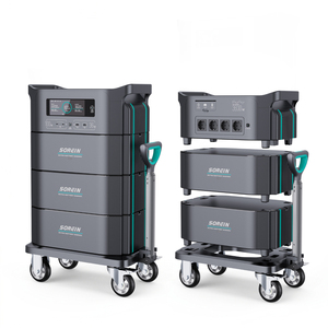 Générateur solaire portable SOREIN 3000W pour la production cinématographique, station d'alimentation avec capacité extensible - Product Image 1