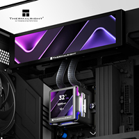 Thermalright TR-A30 VISION Boîtier PC Full Tower Panoramique avec LCD 9,16 Pouces Support ATX 360MM AIO Gaming Cabinet