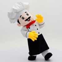 Costume de mascotte gonflable pour défilé, tenue de chef humaine gonflable pour Halloween, Noël, carnaval, festivals, location, événements et fêtes
