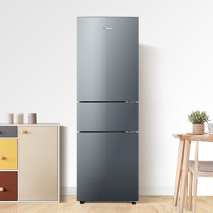 Direct Cooling Home Appliances Three-Door Side-by-Side <b>Freezer</b> Portable Compressor Bottom <b>Freezer</b> <b>Refrigerator</b> - Product Image 1