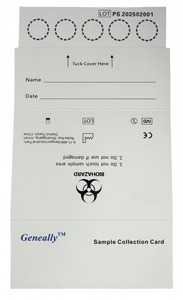 Factory Direct Whatman Substrate Dried <strong>Blood</strong> <strong>Card</strong> for Newborn Screening (ISO 13485/ISO9001/CE) - Product Image 1