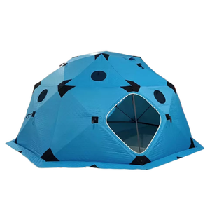 Outdoor Hiking Insulated <strong>Octagon</strong> Ice Fishing Dome Tent Spherical Winter Camping Multi-person Warm Pop-up Hot Sauna Tent - Product Image 2