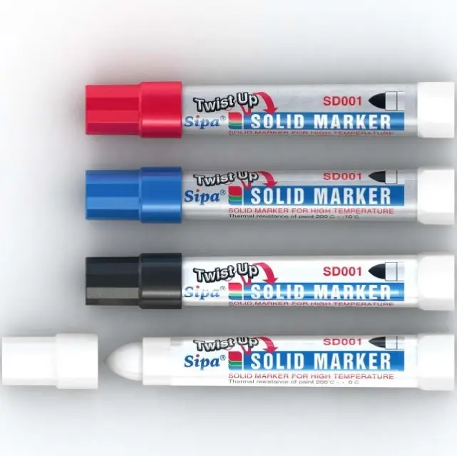 Sipa SD001 ad alta temperatura industria vernice solida pennarello impermeabile permanente