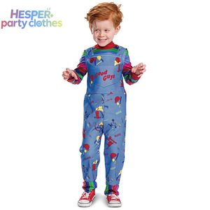 Disfraces de Halloween de HESPER: Fantasma Bebé Chucky, Payaso de Terror, para Niños, Estilo Casual, Serie Anime, Baby Back - Product Image 1
