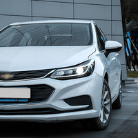 Kit de phares LED KGKB pour Chevrolet Cruze 2017-2019, lentille de projecteur haute qualité 6500K, étanche IP68, Plug & Play
