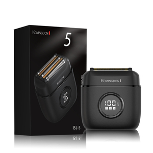 Mini Afeitadora Eléctrica Portátil para Hombre, 5 Cuchillas, 2 Velocidades Ajustables, Afeitado en Seco y Húmedo para Barba y Bigote - Product Image 1
