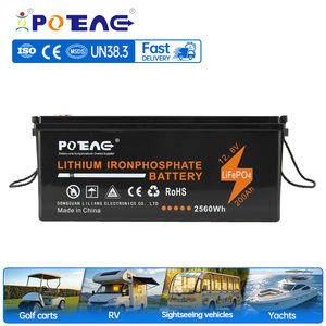 12.8V 200Ah 딥 사이클 납산 배터리 교체용 배터리, IP65 6000 사이클, 내장 블루투스 기능 탑재 - Product Image 2