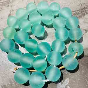 ลูกปัดแก้วเคลือบสีต่างๆของเนปาลนำกลับมาใช้ใหม่สำหรับกำไลสร้อยคอลูกปัดแก้วคริสตัลโคมไฟแก้วลูกปัด - Product Image 3