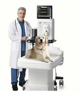 Veterinaire chirurgische instrumenten, anesthesiewerkstation, uitgebreide monitoring van dierlijke functies, anesthesiemachine - Product Image 3