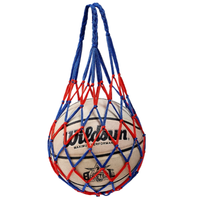 Sac de rangement en filet de polyester de 55 cm pour l'entraînement au football et au basketball, fabriqué en Chine, modèle générique