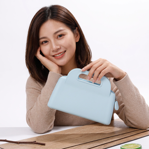 Silicone Cosmetic Bag Portable <b>Makeup</b> Pouch Reusable Toiletry Organizer Travel Handbag <b>Case</b> - Product Image 5