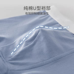 Boxer en coton pour garçons <span class=keywords><strong>Culotte</strong></span> d'été fine et respirante Lot de grande taille pour adolescents et bébés âgés de 12 ans et plus - Product Image 4