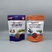 Conception personnalisée pochette debout avec fermeture éclair pochette d'emballage alimentaire pour chien chat sac en plastique d'alimentation animale