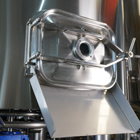 Tiantai 500L électrique trois navires artisanat en acier inoxydable Hefeweizen microbrasserie coût de l'usine