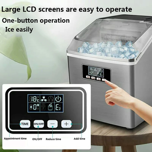 Máquina de hielo eléctrica de encimera portátil de 25kg, Mini máquina de cubitos de hielo para el hogar para hoteles, bares y restaurantes - Product Image 5