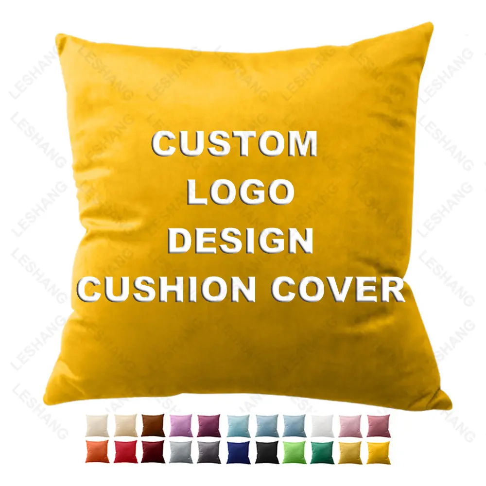 Custom Print Home Decorative Sublimation Blanks Pillow Cases wholesale Luxury Sofa Nordic Throw Linen Cushion Cover