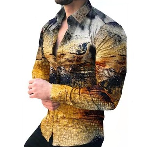Camisa <span class=keywords><strong>de</strong></span> <span class=keywords><strong>Trabajo</strong></span> <span class=keywords><strong>de</strong></span> <span class=keywords><strong>Manga</strong></span> <span class=keywords><strong>Larga</strong></span> para Hombre, Diseño Casual, Transpirable y Ecológica, Cierre <span class=keywords><strong>de</strong></span> Botón, Nueva Colección <span class=keywords><strong>de</strong></span> Verano - Product Image 5