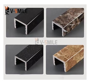 Đá Cẩm Thạch tĩnh mạch PVC nước con dấu Dải phòng tắm thời tiết đá cẩm thạch con dấu thanh cho vòi hoa sen cabin - Product Image 4