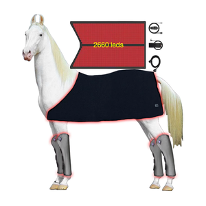AQSHE Red Light Therapy Equine Horse a infrarossi Cordless Boots a campana con pannello avvolgente per Solarium - Product Image 1