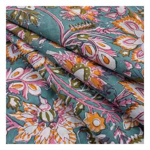 Tissu à imprimé floral personnalisé en coton, matériau léger et doux pour l'été pour chemises, sacs, rideaux, jouets pour garçons - Product Image 3